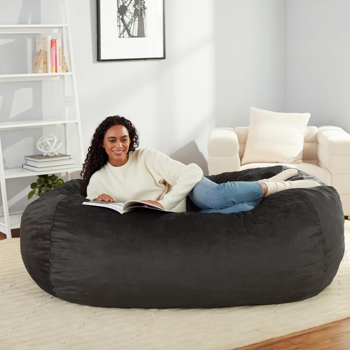 Large Foam Bean Bag